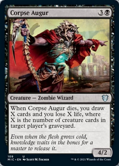 Corpse Augur ~ Commander: Midnight Hunt [ NM ] [ Magic MTG ]