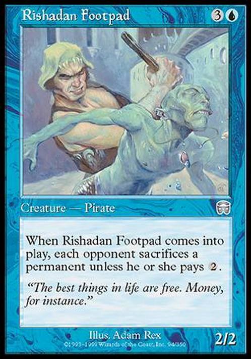 Rishadan Footpad ~ Mercadian Masques [ EX ] [ Magic MTG ]