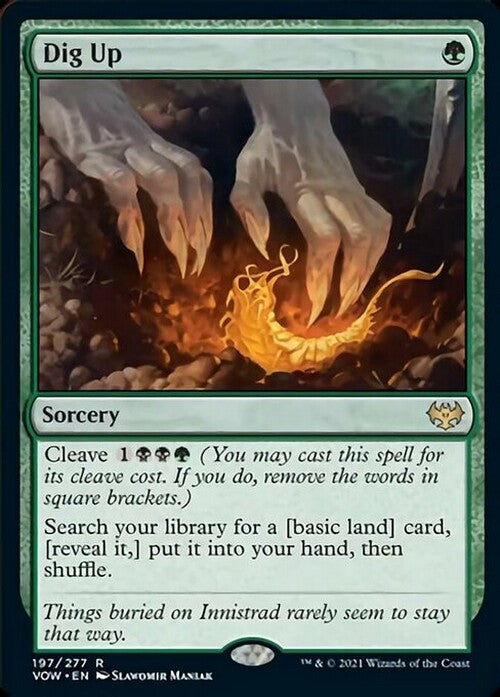 Dig Up ~ Crimson Vow [ NM ] [ Magic MTG ]