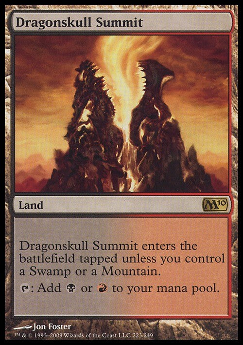 Dragonskull Summit ~ Magic 2010 [ EX ] [ Magic MTG ]