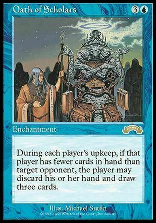 Oath of Scholars ~ Exodus [ EX ] [ Magic MTG ]