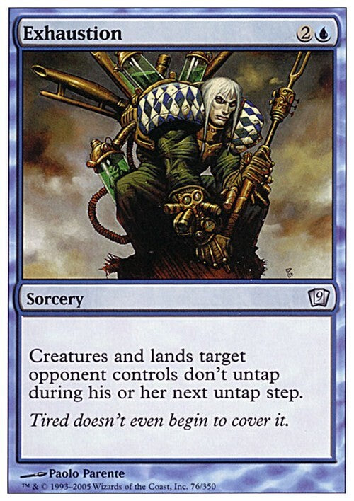 Exhaustion ~ Ninth Edition [ EX ] [ Magic MTG ]