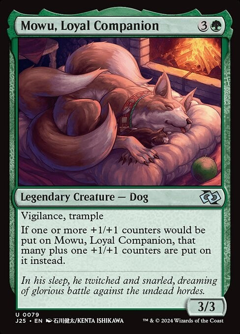 Mowu, Loyal Companion ~ Jumpstart 2025 [ NM ] [ Magic MTG ]