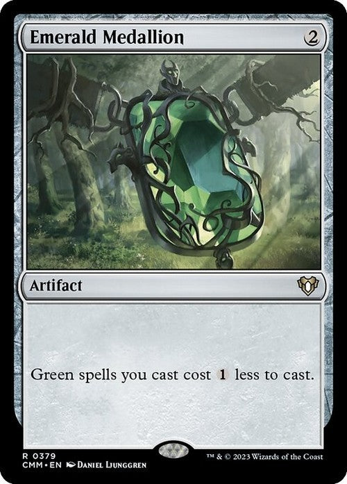 Emerald Medallion ~ Commander Masters [ NM ] [ Magic MTG ]
