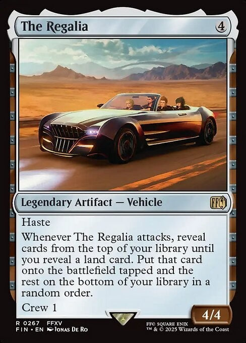 The Regalia ~ Final Fantasy [ NM ] [ Magic MTG ]