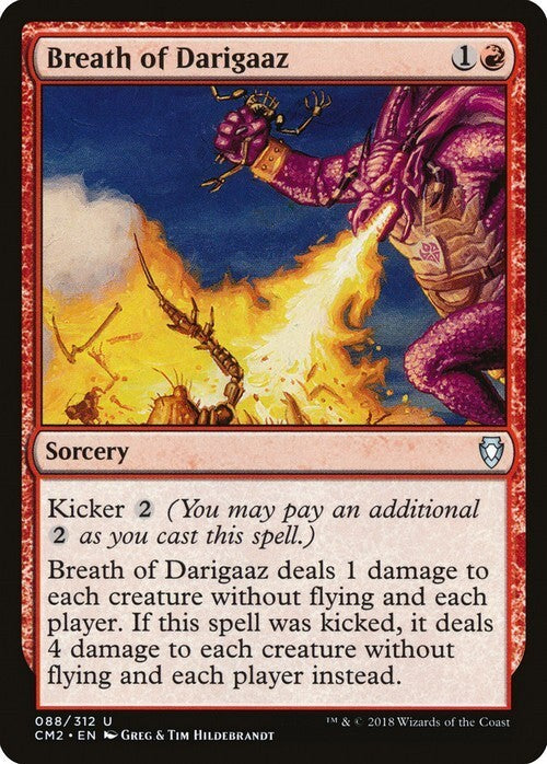 Breath of Darigaaz ~ Commander Anthology 2 [ NM ] [ Magic MTG ]