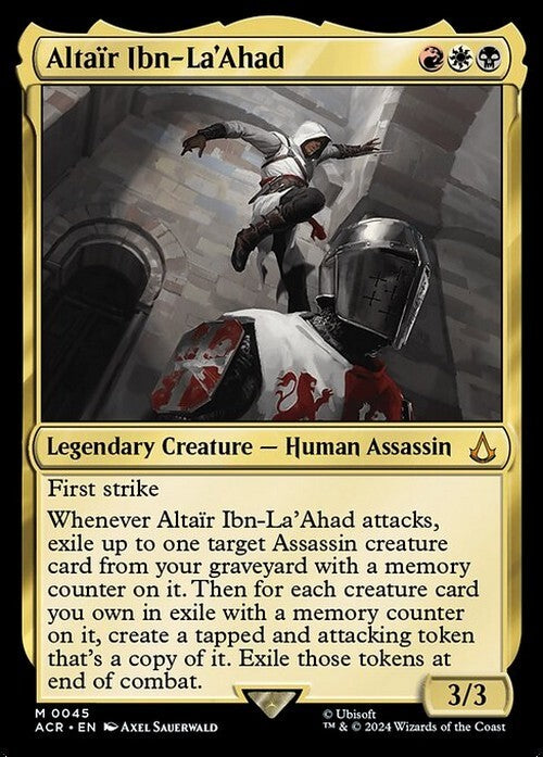 Altair Ibn-La'Ahad ~ Assassin's Creed [ NM ] [ Magic MTG ]