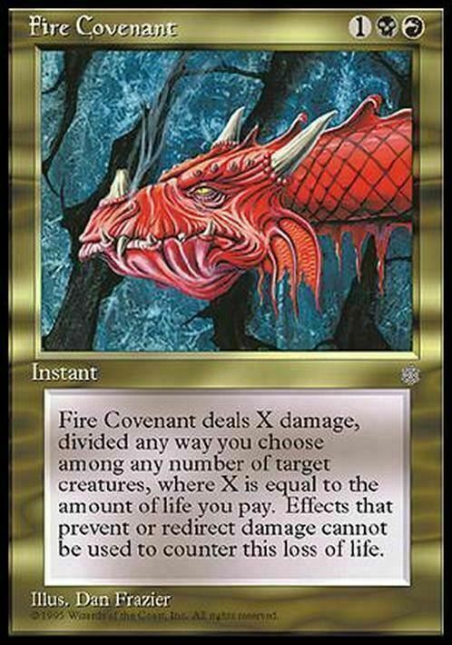 Fire Covenant ~ Ice Age [ PLAYED ] [ Magic MTG ]