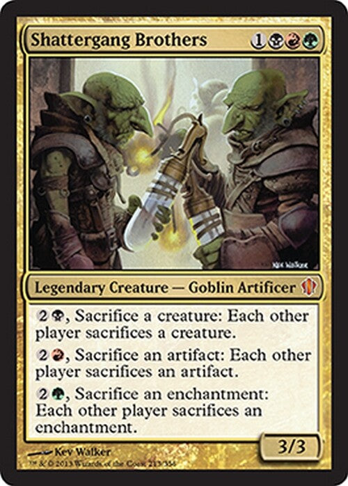 Shattergang Brothers ~ Commander 2013 [ EX ] [ Magic MTG ]