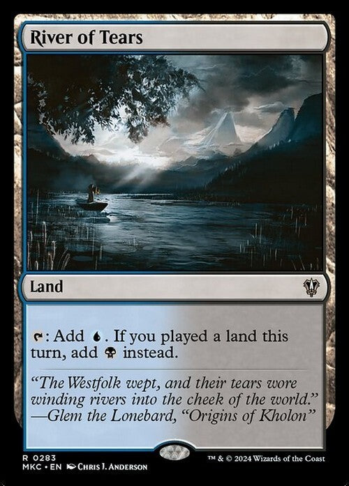 River of Tears ~ Commander: Murders at Karlov Manor [ NM ] [ Magic MTG ]
