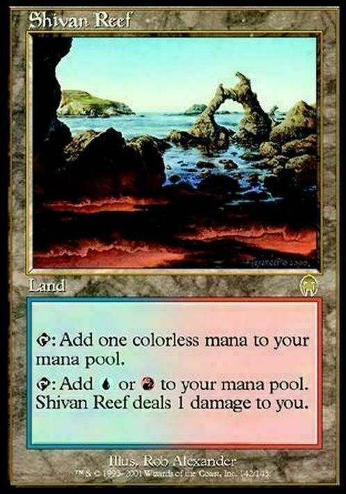 Shivan Reef ~ Apocalypse [ PLAYED ] [ Magic MTG ]