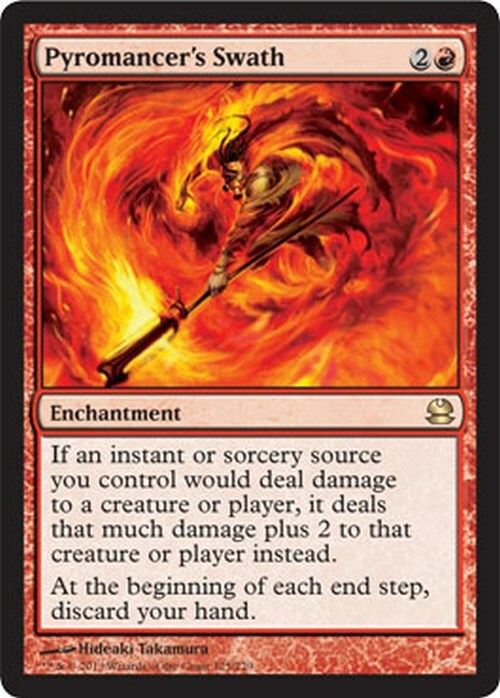 Pyromancer's Swath ~ Modern Masters 2013 [ EX ] [ Magic MTG ]