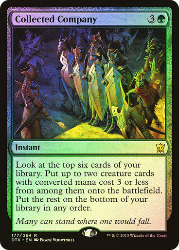 FOIL Collected Company ~ Dragons of Tarkir [ NM ] [ Magic MTG ]