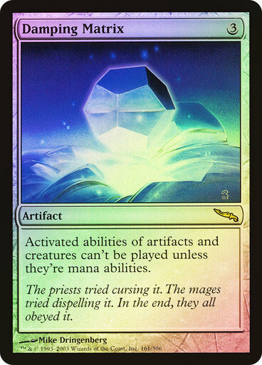 FOIL Damping Matrix ~ Mirrodin [ EX ] [ Magic MTG ]