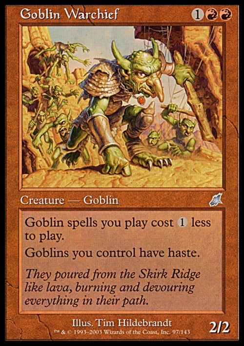 Goblin Warchief ~ Scourge [ PLAYED ] [ Magic MTG ]