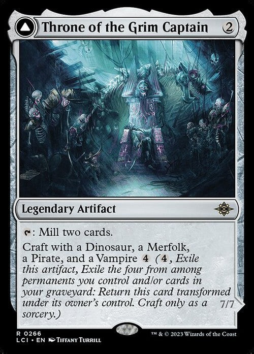 Throne of the Grim Captain ~ The Lost Caverns of Ixalan [ NM ] [ Magic MTG ]