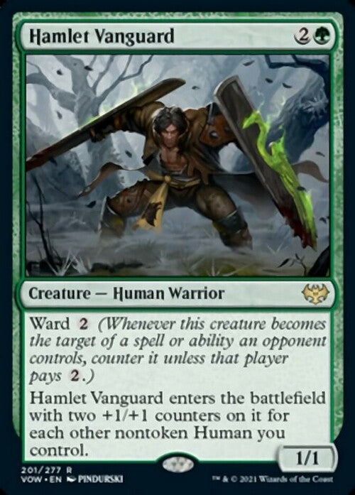 Hamlet Vanguard ~ Crimson Vow [ NM ] [ Magic MTG ]