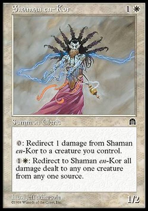 Shaman en-Kor ~ Stronghold [ EX ] [ Magic MTG ]