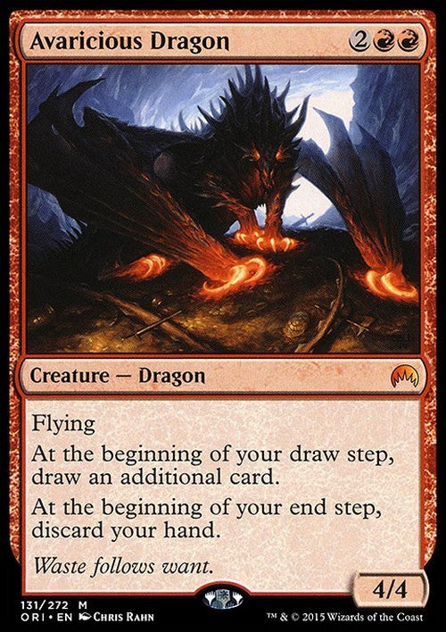 Avaricious Dragon ~ Magic Origins [ EX ] [ Magic MTG ]