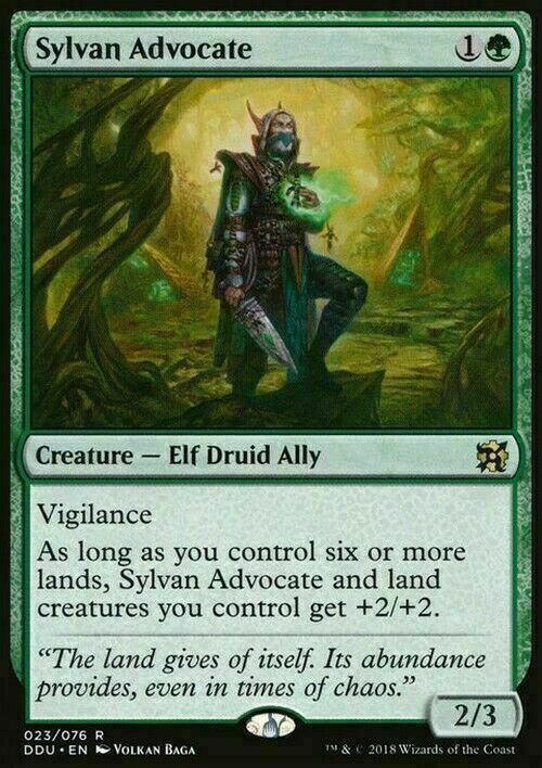 Sylvan Advocate ~ Duel Decks [ NM ] [ MTG ]
