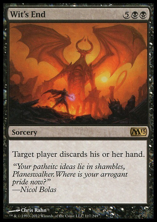 Wit's End ~ Magic 2013 [ EX ] [ Magic MTG ]