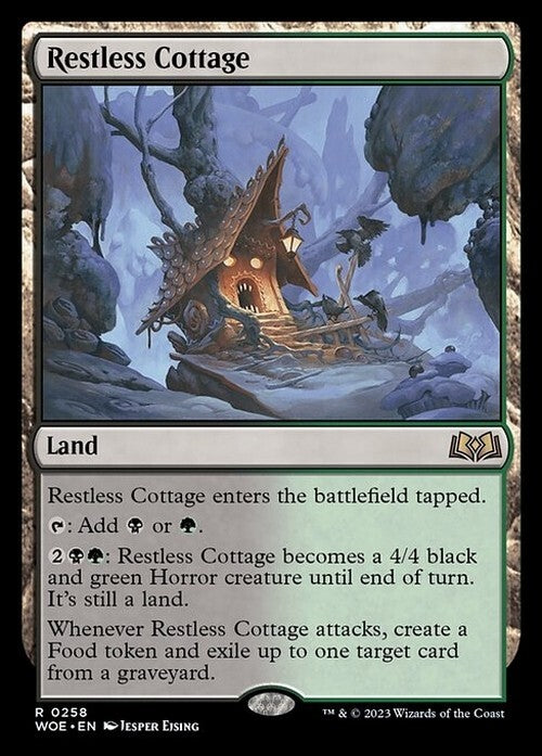 Restless Cottage ~ Wilds of Eldraine [ NM ] [ Magic MTG ]