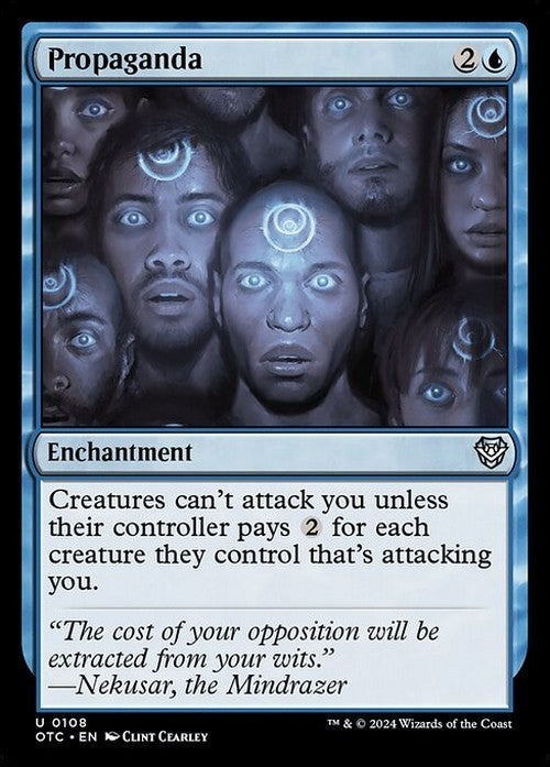Propaganda ~ Commander: Outlaws of Thunder Junction [ NM ] [ Magic MTG ]