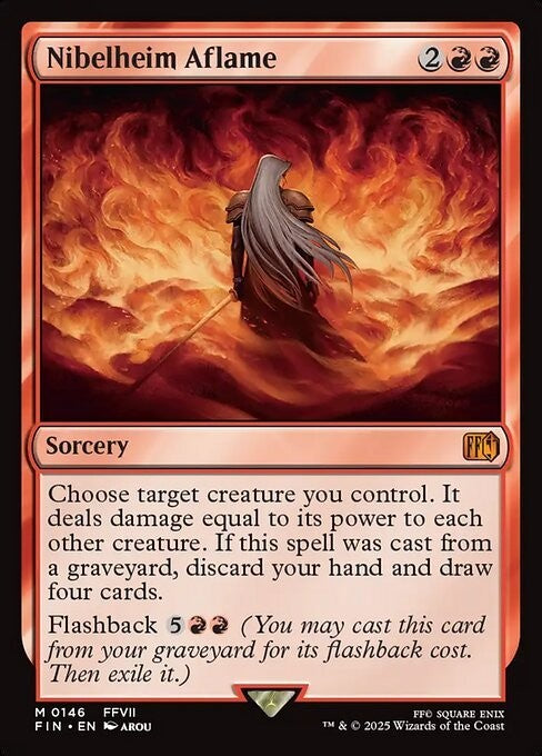 Nibelheim Aflame ~ Final Fantasy [ NM ] [ Magic MTG ]