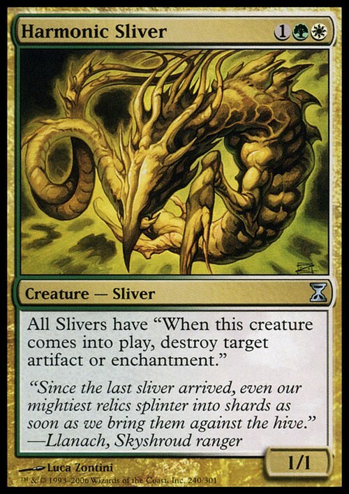 Harmonic Sliver ~ Time Spiral [ EX ] [ MTG ]