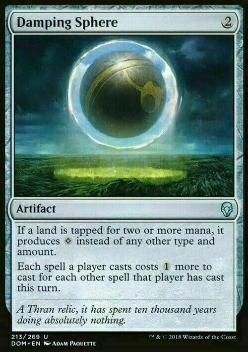 Damping Sphere ~ Dominaria [ NM ] [ Magic MTG ]