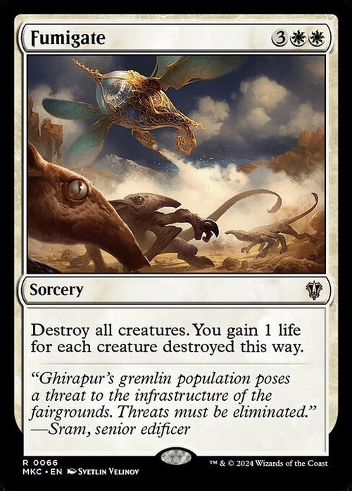Fumigate ~ Commander: Murders at Karlov Manor [ NM ] [ Magic MTG ]