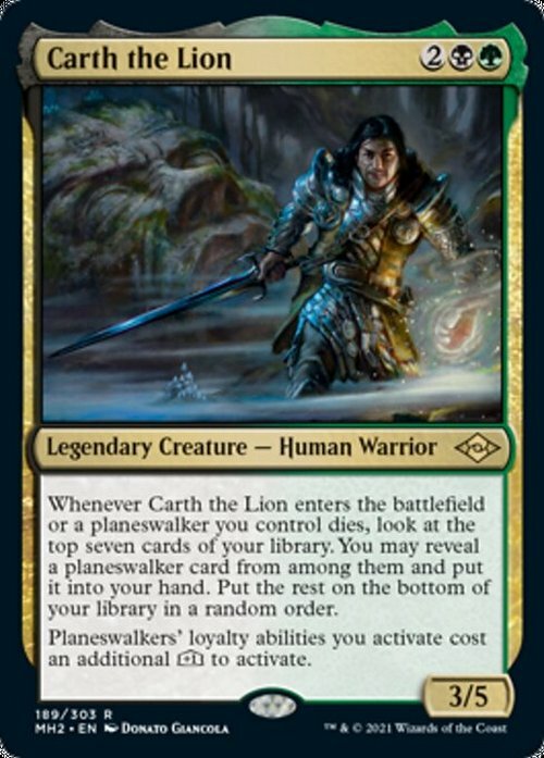 Carth the Lion ~ Modern Horizons 2 [ NM ] [ Magic MTG ]