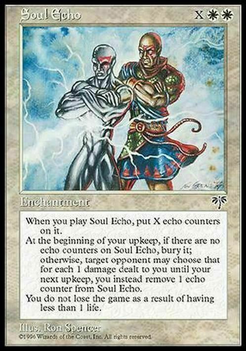 Soul Echo ~ Mirage [ EX ] [ Magic MTG ]