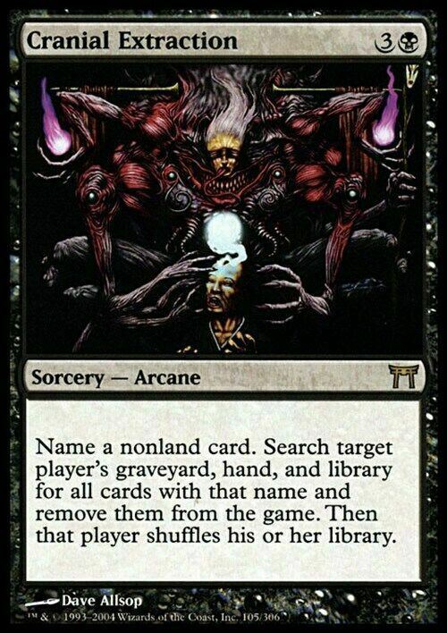 Cranial Extraction ~ Champions of Kamigawa [ EX ] [ Magic MTG ]