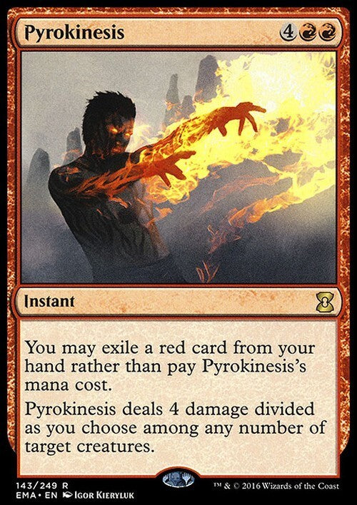 Pyrokinesis ~ Eternal Masters [ NM ] [ Magic MTG ]