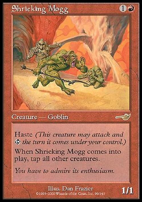 Shrieking Mogg ~ Nemesis [ EX ] [ Magic MTG ]