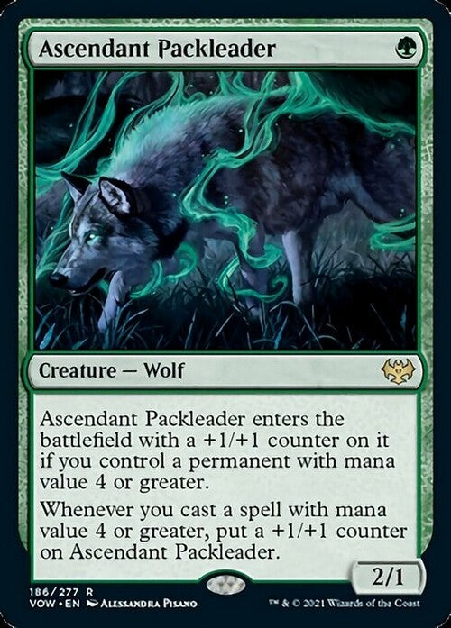 Ascendant Packleader ~ Crimson Vow [ NM ] [ Magic MTG ]