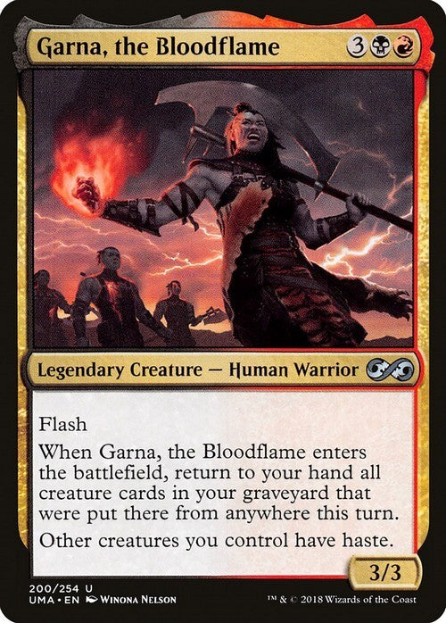 Garna, the Bloodflame ~ Ultimate Masters [ NM ] [ Magic MTG ]