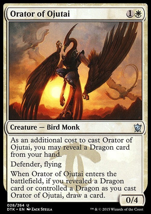 Orator of Ojutai ~ Dragons of Tarkir [ EX ] [ Magic MTG ]