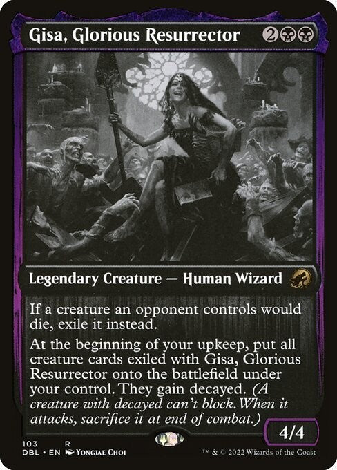Gisa, Glorious Resurrector ~ Double Feature [ NM ] [ Magic MTG ]