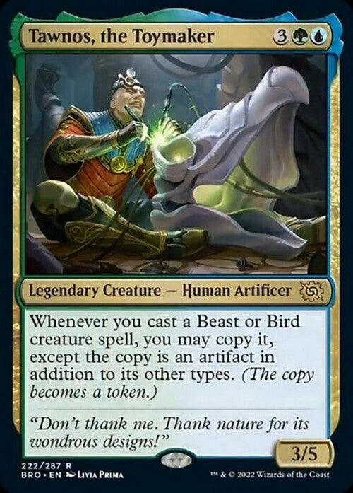 Tawnos, the Toymaker ~ The Brothers' War [ NM ] [ Magic MTG ]