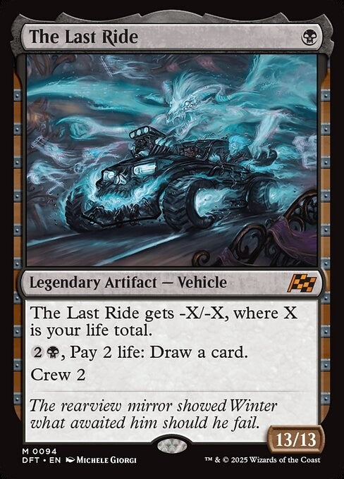 The Last Ride ~ Aetherdrift [ NM ] [ Magic MTG ]