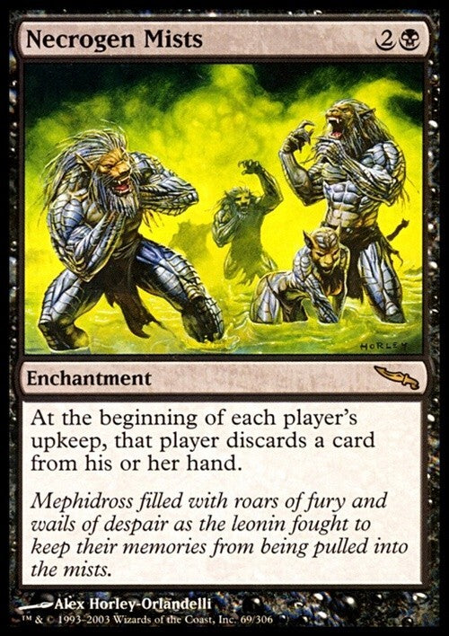 Necrogen Mists ~ Mirrodin [ PL ] [ Magic MTG ]