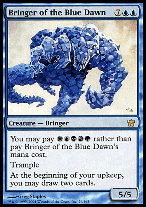 Bringer of the Blue Dawn ~ Fifth Dawn [ EX ] [ Magic MTG ]