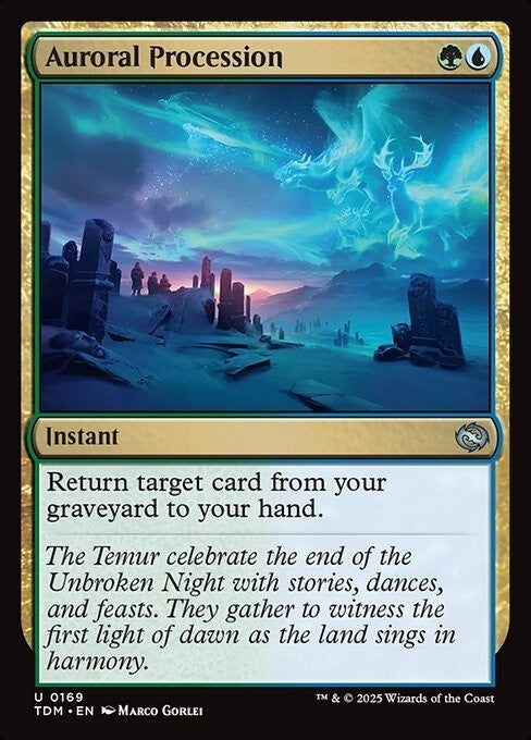 Auroral Procession ~ Tarkir: Dragonstorm [ NM ] [ Magic MTG ]