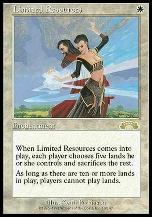 Limited Resources ~ Exodus [ EX ] [ Magic MTG ]