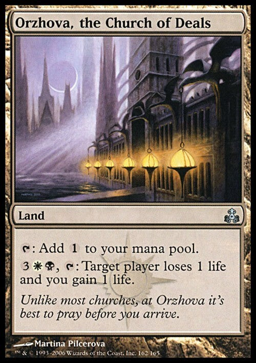 Orzhova, the Church of Deals ~ Guildpact [ EX ] [ Magic MTG ]