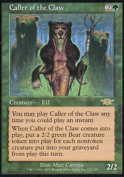 Caller of the Claw ~ Legions [ PLAYED ] [ Magic MTG ]