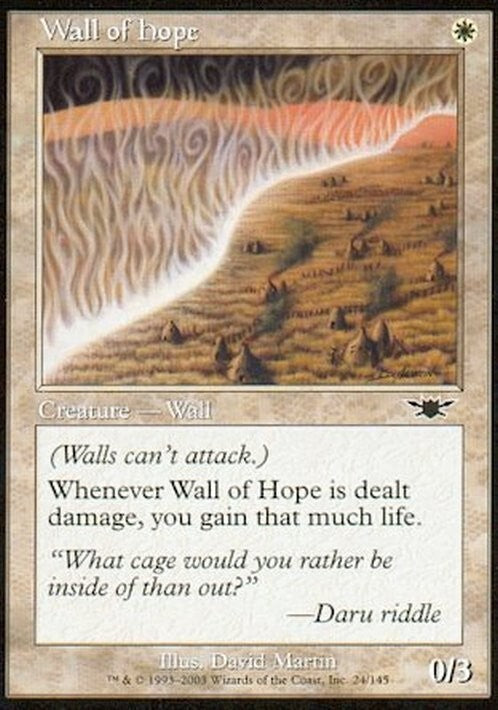 Wall of Hope ~ Legions [ PLAYED ] [ Magic MTG ]