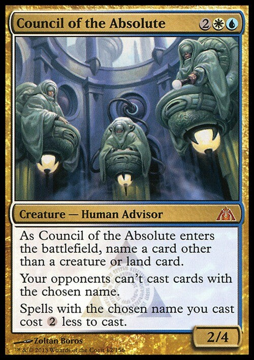 Council of the Absolute ~ Dragon's Maze [ EX ] [ Magic MTG ]